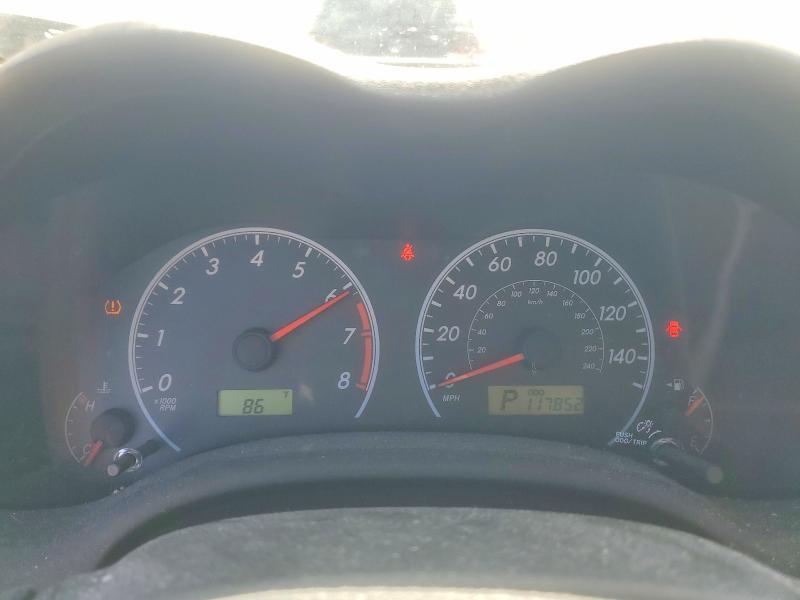 2013 Toyota Corolla VIN 5YFBU4EE0DP174140 COPART salvage auction — FRONT END, TX - SALVAGE VEHICLE TITLE, sold $2,800 on 2026-07-30 (photo 9)