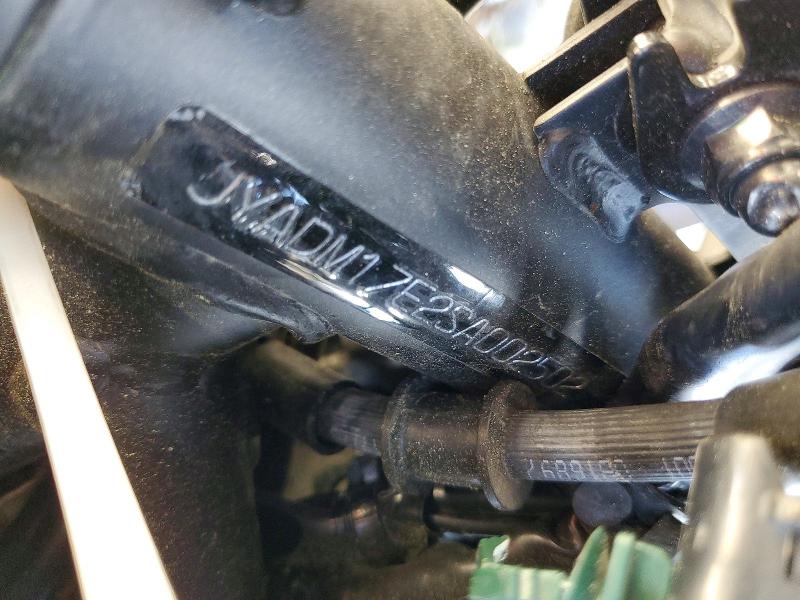 2025 Yamaha VIN JYADM17E2SA002502 COPART salvage auction — FRONT END, Nc - Salvage Certificate Of Title, sold $2,600 on 2026-07-02 (photo 9)