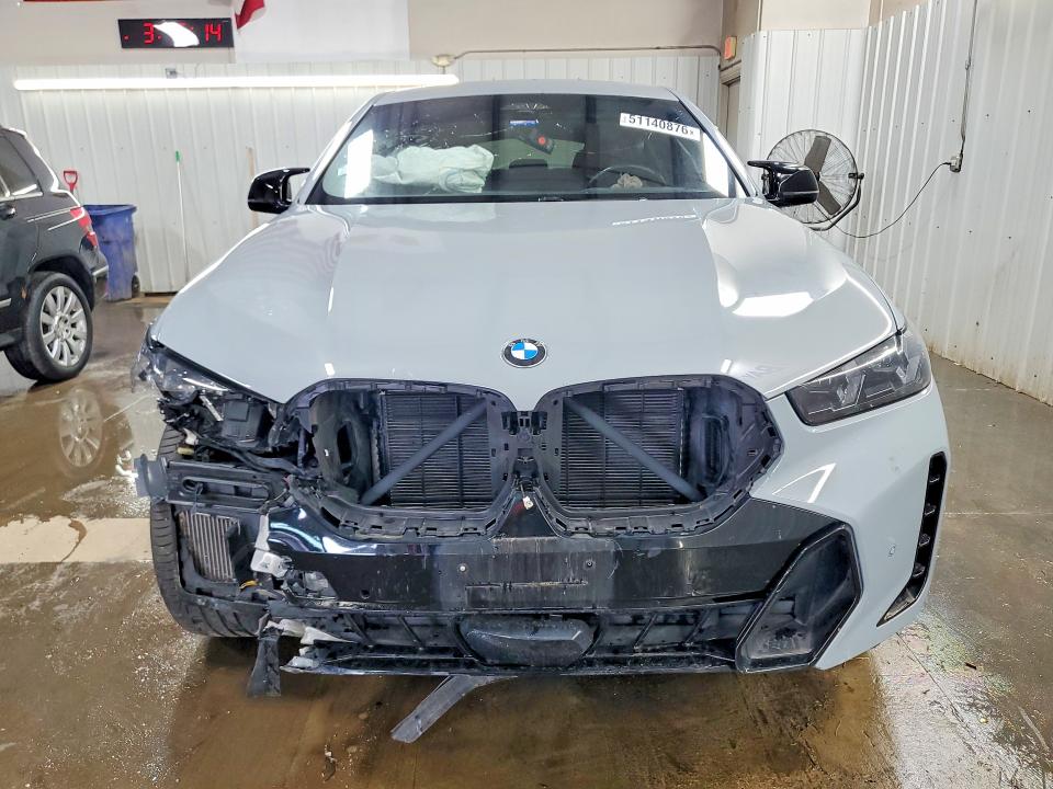 2024 BMW X6 VIN 5UX43EX04R9T77479 COPART salvage auction — FRONT END, Il - Salvage Certificate, sold $9,200 on 2026-07-21 (photo 5)