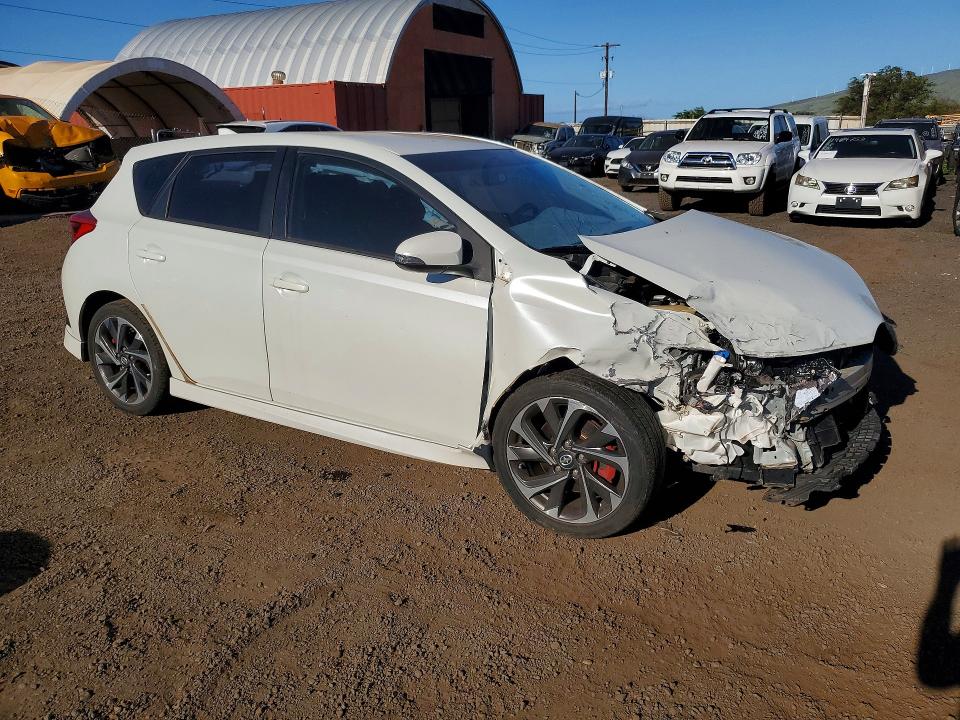 2016 Scion Im VIN JTNKARJE6GJ500443 COPART salvage auction — FRONT END, Hi - Certificate Of Salvage, sold $1 on 2026-07-13 (photo 4)