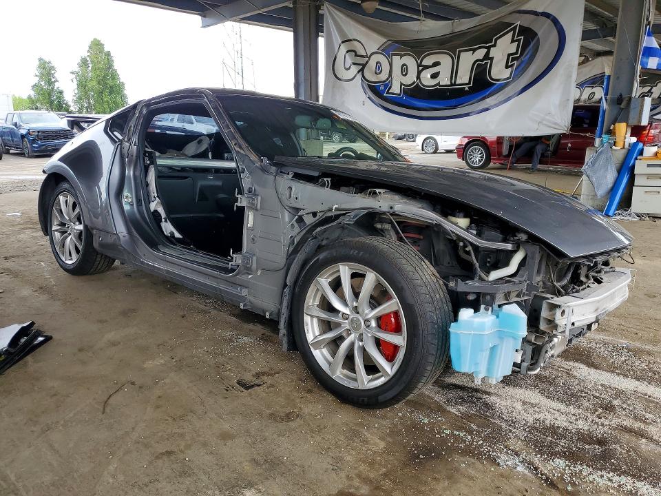 2013 Nissan 370z VIN JN1AZ4EH0DM382001 COPART salvage auction — STRIPPED, Ca - Salvage Certificate, sold $15 on 2026-07-28 (photo 4)