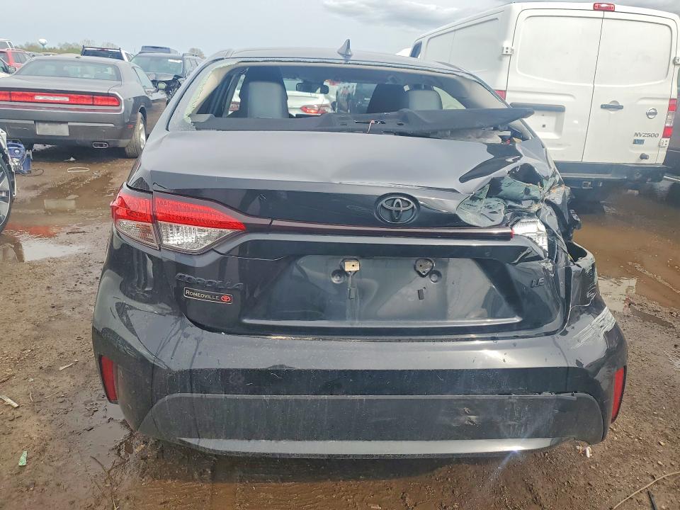 2022 Toyota Corolla VIN JTDEPMAE5NJ201252 COPART salvage auction — REAR END, Il - Salvage Certificate, sold $4,150 on 2026-07-07 (photo 6)