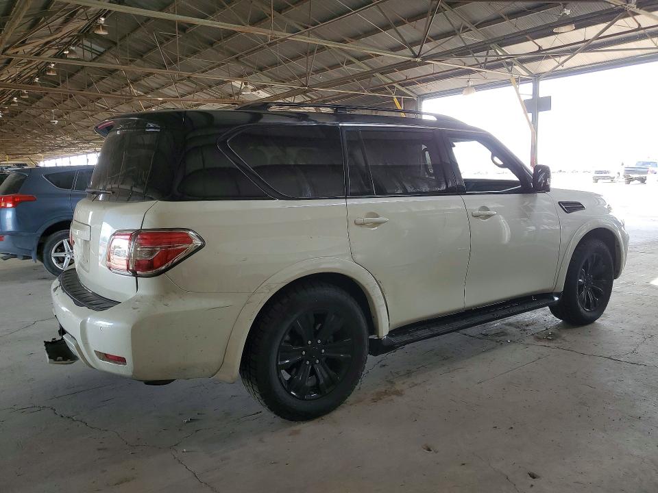 2018 Nissan Armada VIN JN8AY2ND2J9056964 COPART salvage auction — REAR END, Az - Certificate Of Title, sold $6,900 on 2026-07-08 (photo 3)
