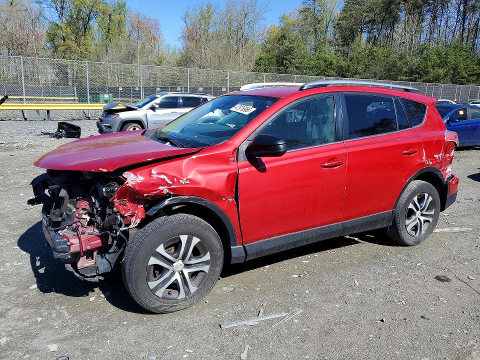 2017 Toyota Rav 4 VIN JTMBFREV6HJ122772 COPART salvage auction — FRONT END, Md - Cert Of Salvage > 75% Damage, sold $5,100 on 2026-07-10 (photo 1)