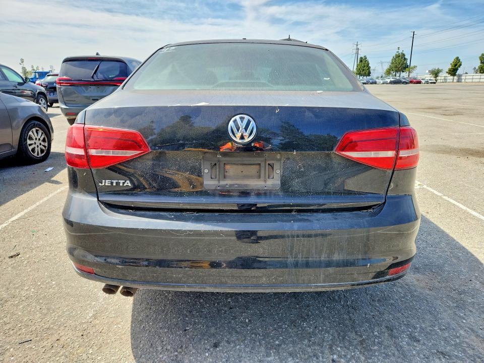 2015 Volkswagen Jetta VIN 3VW2K7AJ1FM321387 COPART salvage auction — NORMAL WEAR, Ca - Dis/Dlr/Exp Only Clean Title, sold $1,000 on 2026-07-02 (photo 6)