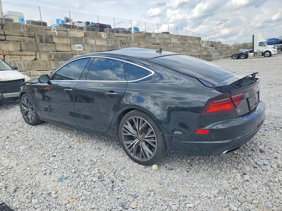 2018 Audi A7 VIN WAU23AFC2JN074688 COPART salvage auction — SIDE, Salvage Title, sold $3,000 on 2026-07-17 (photo 2)