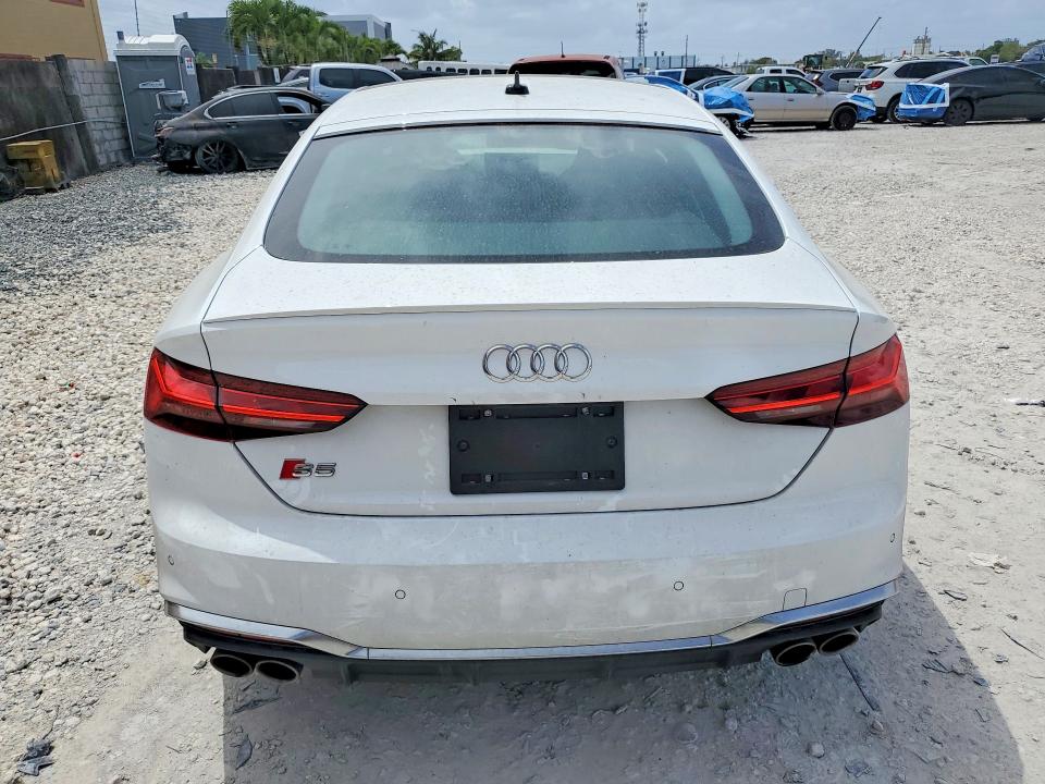 2025 Audi Rs5 VIN WAUA4CF5XSA003902 COPART salvage auction — FRONT END, Fl - Cert Of Title Slvg Rebuildable, sold $18,800 on 2026-07-10 (photo 6)