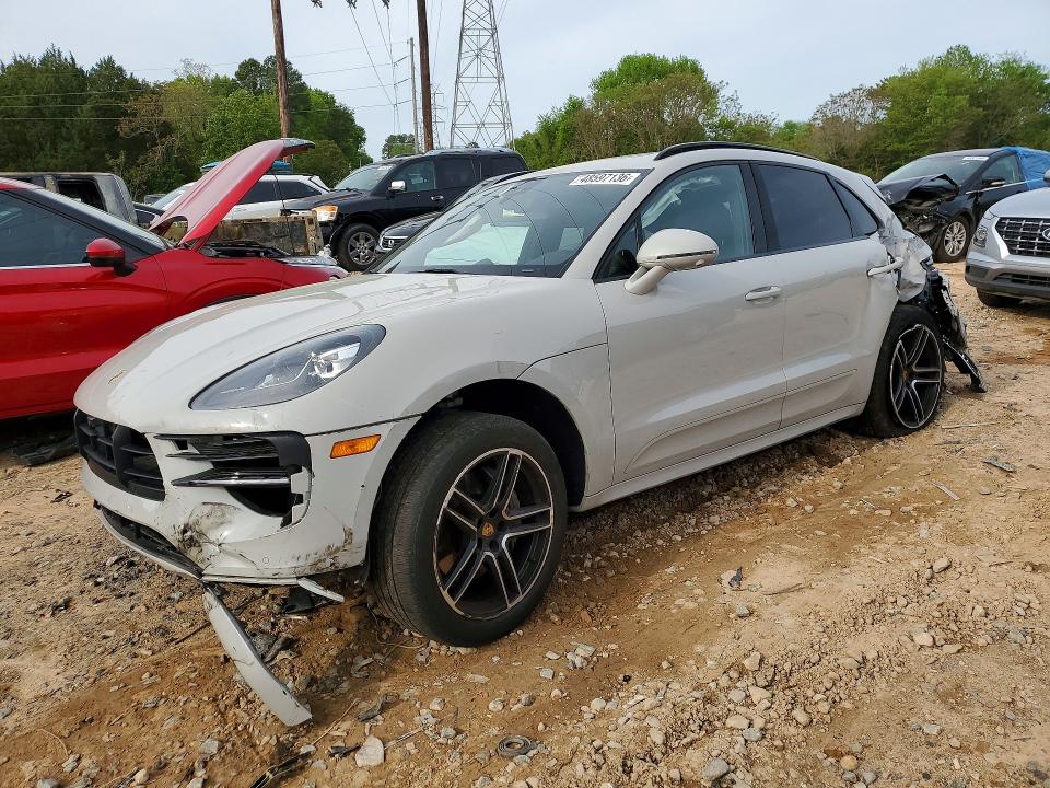 2021 Porsche Macan VIN WP1AB2A53MLB33214 COPART salvage auction — ALL OVER, Nc - Salvage Certificate Of Title, sold $8,400 on 2026-07-06 (photo 1)