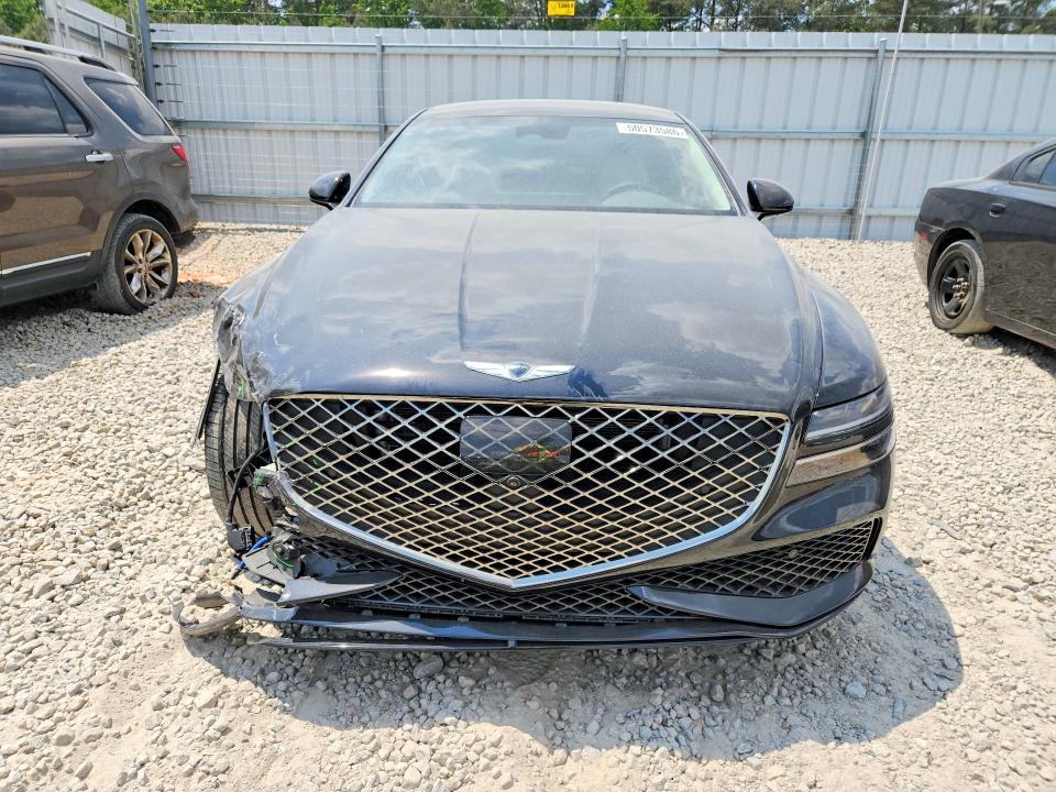 2024 Genesis G80 VIN KMTGB4SD7RU221635 COPART salvage auction — FRONT END, GA - CERT OF TITLE-SALVAGE, sold $17,000 on 2026-07-09 (photo 5)
