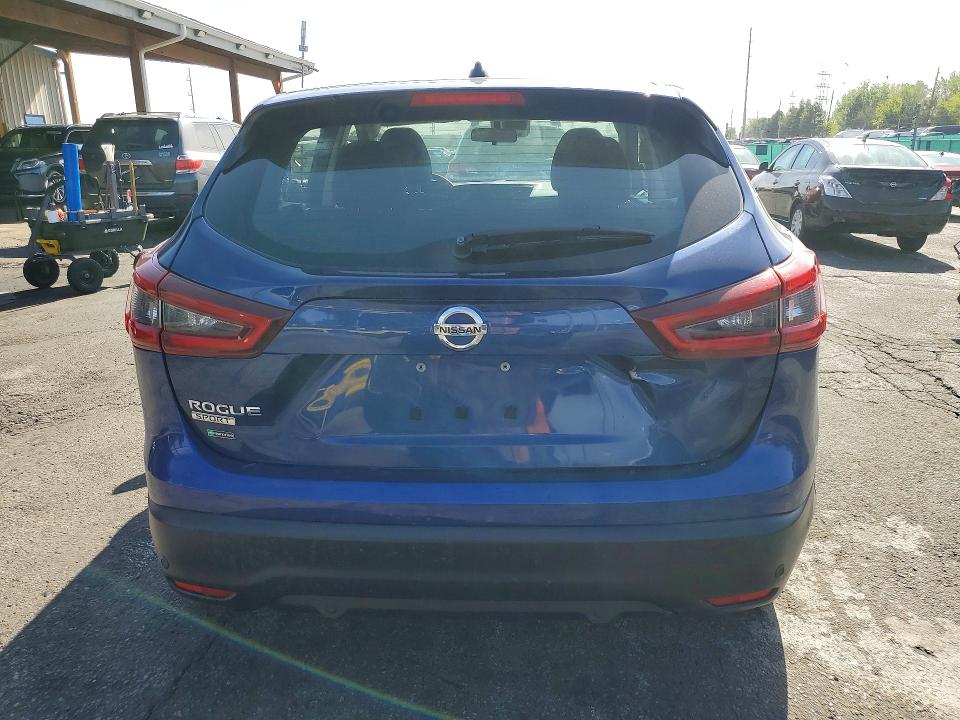 2020 Nissan Rogue VIN JN1BJ1CV9LW260985 COPART salvage auction — REAR END, Co - Public - Salvage Title, sold $850 on 2026-07-07 (photo 6)