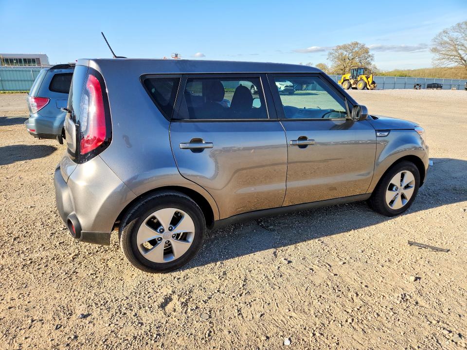 2016 Kia Soul VIN KNDJN2A26G7409347 COPART salvage auction — HAIL, Id - Salvage Certificate Of Title, sold $1,050 on 2026-07-14 (photo 3)