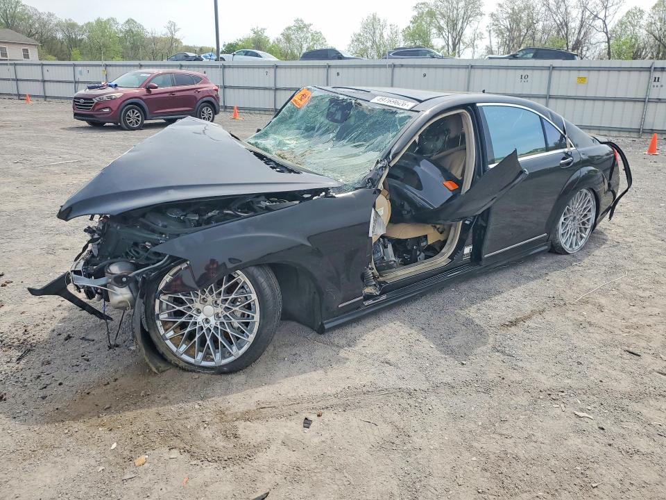 2013 Mercedes-benz S class VIN WDDNG9EB3DA502216 COPART salvage auction — ROLLOVER, Pa - Certificate Of Salvage, sold $850 on 2026-07-09 (photo 1)