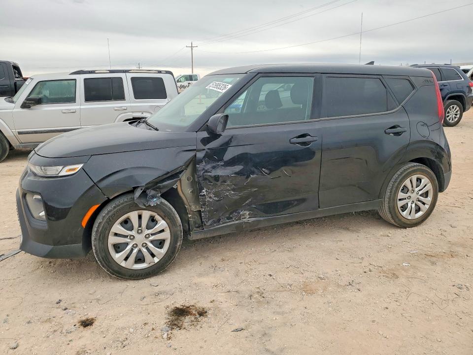 2021 Kia Soul VIN KNDJ23AU7M7742958 COPART salvage auction — SIDE, Tx - Certificate Of Title, sold $4,650 on 2026-07-15 (photo 1)