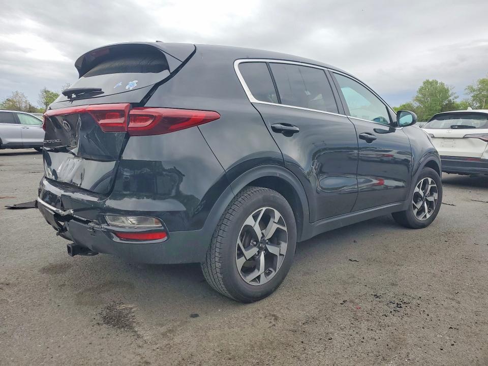 2020 Kia Sportage VIN KNDPM3AC2L7702779 COPART salvage auction — REAR END, Id - Salvage Certificate Of Title, sold $4,050 on 2026-07-30 (photo 3)