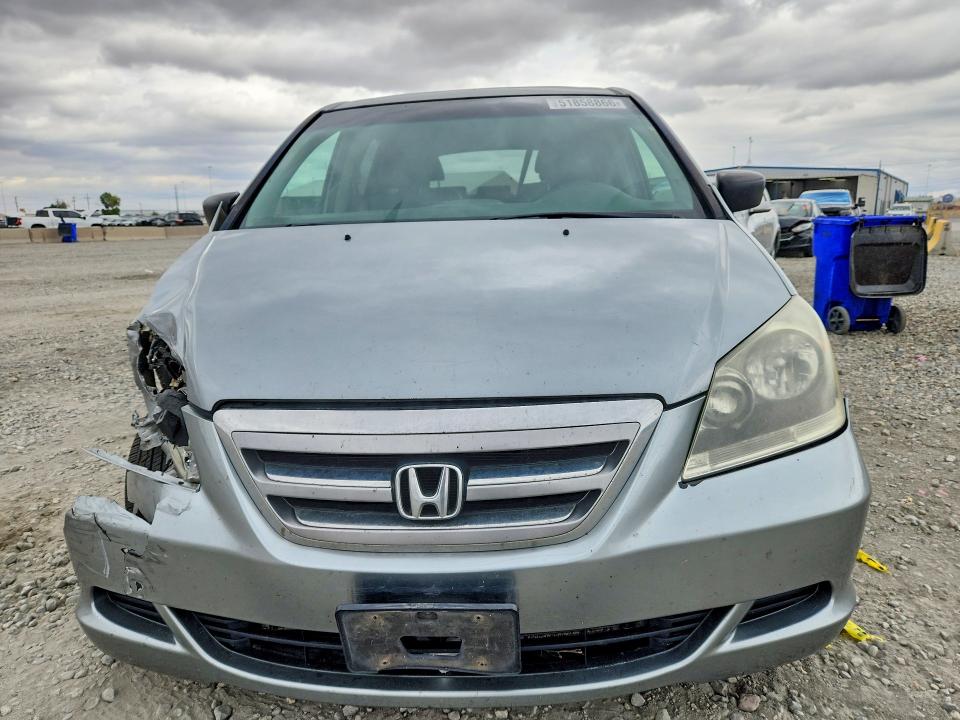 2007 Honda Odyssey VIN 5FNRL38717B058342 COPART salvage auction — FRONT END, CO - PUBLIC - SALVAGE TITLE, sold $325 on 2026-07-02 (photo 5)