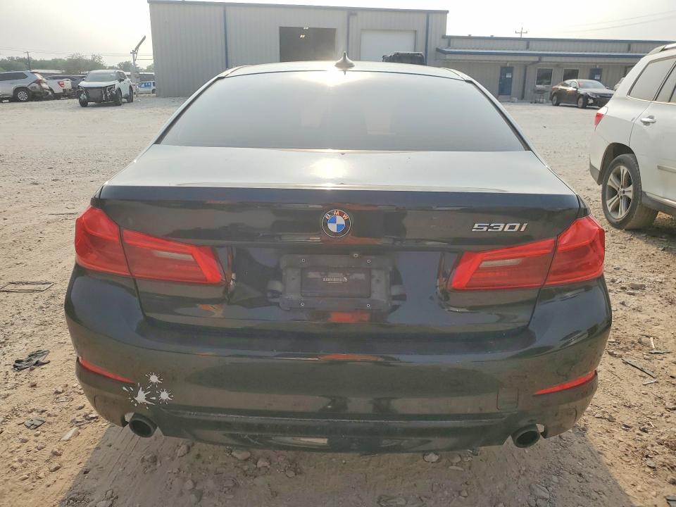 2018 BMW 5 series VIN WBAJA5C55JWA37131 COPART salvage auction — FRONT END, Tx - Certificate Of Title, sold $4,400 on 2026-07-02 (photo 6)
