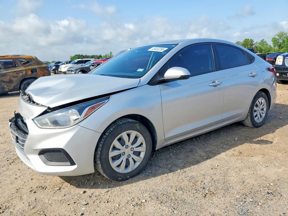 2022 Hyundai Accent VIN 3KPC24A60NE167944 COPART salvage auction — REAR END, Tx - Salvage Vehicle Title, sold $1,950 on 2026-07-10 (photo 1)