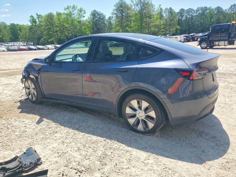 2023 Tesla Model y VIN 7SAYGDEE3PA185036 COPART salvage auction — FRONT END, Nc - Salvage Certificate Of Title, sold $12,100 on 2026-07-17 (photo 2)