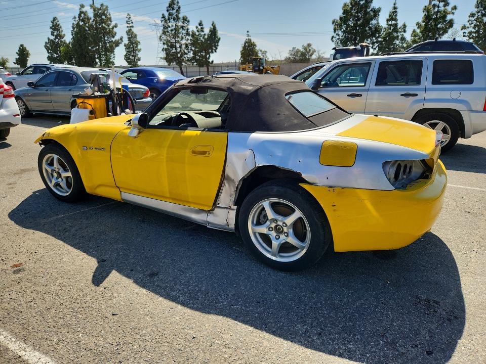 2005 Honda S2000 VIN JHMAP214X5S001857 COPART salvage auction — ALL OVER, Ca - Certificate Of Title (P), sold $675 on 2026-07-02 (photo 2)