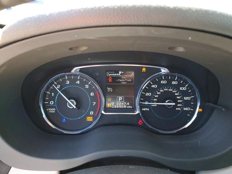 2018 Subaru Forester VIN JF2SJAJC5JH414769 COPART salvage auction — FRONT END, Tx - Salvage Vehicle Title, sold $3,650 on 2026-07-17 (photo 9)