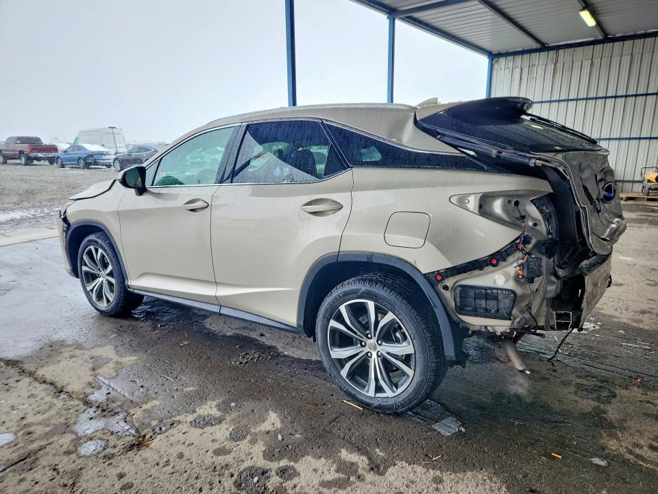 2017 Lexus Rx VIN 2T2ZZMCA0HC058633 COPART salvage auction — REAR END, Co - Public - Salvage Title, sold $5,200 on 2026-07-21 (photo 2)