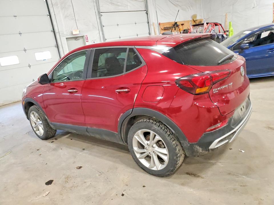 2021 Buick Encore VIN KL4MMCSL7MB110692 COPART salvage auction — SIDE, Vt - Cert Of Title-Salvage Vehicle, sold $2,850 on 2026-07-13 (photo 2)