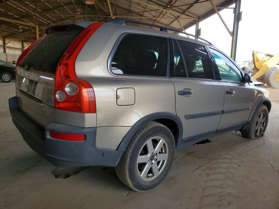 2004 Volvo Xc90 VIN YV1CN59H341123984 COPART salvage auction — FRONT END, Az - Cert Of Title - Salvage, sold $300 on 2026-08-03 (photo 3)