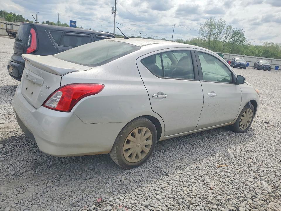 2019 Nissan Versa VIN 3N1CN7AP0KL867443 COPART salvage auction — WATER/FLOOD, Al - Certificate Of Title, sold $825 on 2026-07-09 (photo 3)