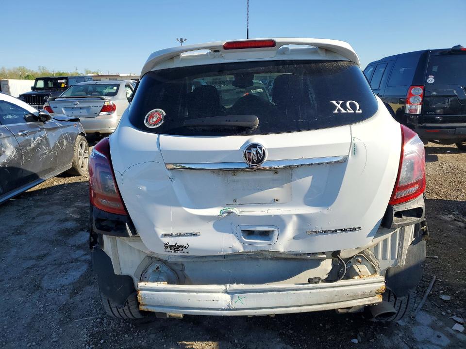 2017 Buick Encore VIN KL4CJ1SB3HB049251 COPART salvage auction — REAR END, MI - CERTIFICATE OF TITLE, sold $2,550 on 2026-07-28 (photo 6)