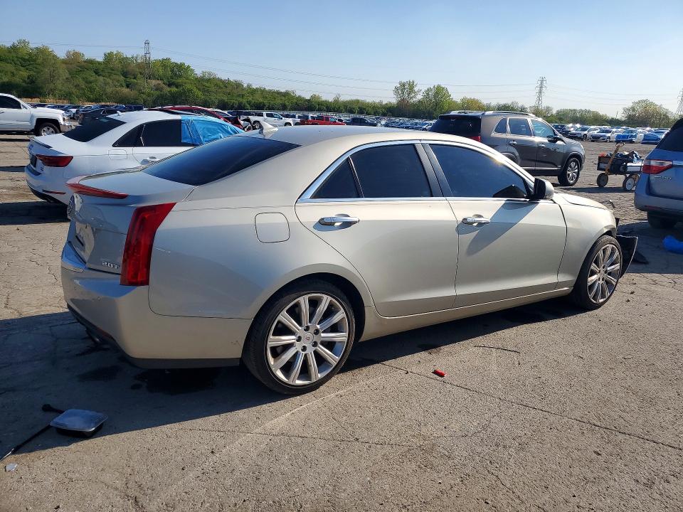 2014 Cadillac Ats VIN 1G6AH5RX4E0102003 COPART salvage auction — FRONT END, Il - Salvage Certificate, sold $575 on 2026-07-03 (photo 3)