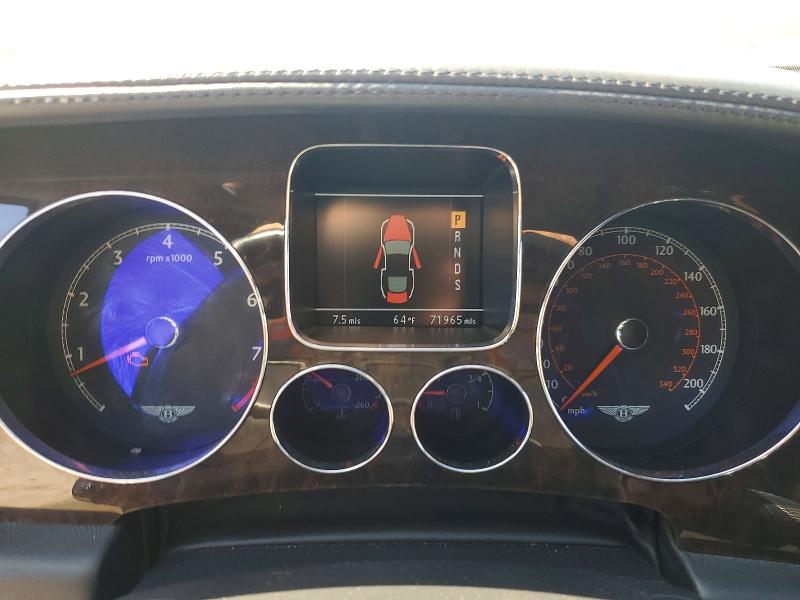 2004 Bentley Continental VIN SCBCR63W24C021798 COPART salvage auction — NORMAL WEAR, Va - Parts Only, sold $5,200 on 2026-07-21 (photo 9)