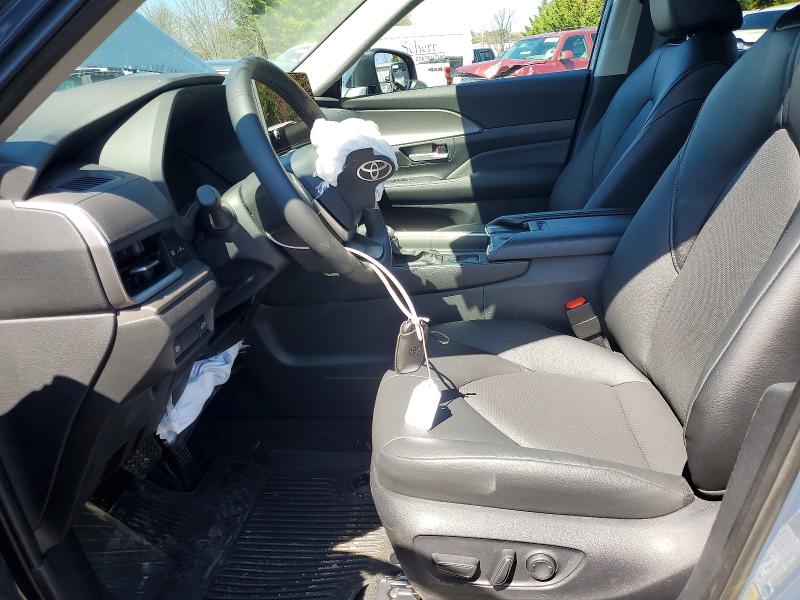 2026 Toyota Highlander VIN 5TDAAAB59TS125239 COPART salvage auction — FRONT END, Md - Cert Of Salvage > 75% Damage, sold $21,800 on 2026-07-13 (photo 7)