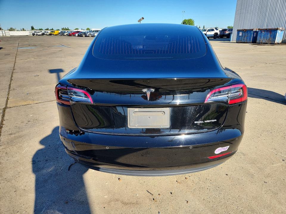 2019 Tesla Model 3 VIN 5YJ3E1EB4KF451368 COPART salvage auction — FRONT END, CA, sold $3,800 on 2026-07-20 (photo 6)