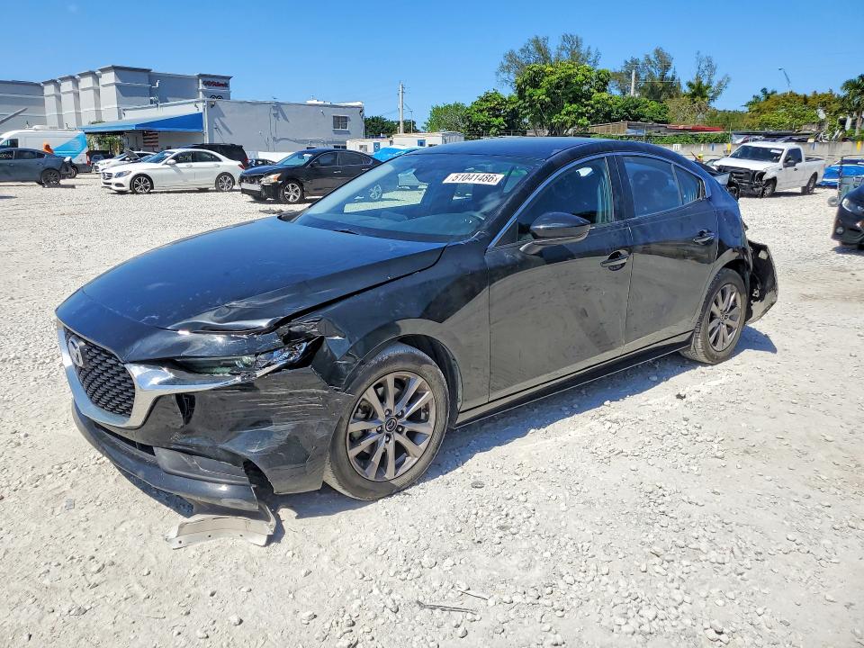 2019 Mazda 3 VIN JM1BPABL1K1108142 COPART salvage auction — REAR END, Fl - Cert Of Title Slvg Rebuildable, sold $2,150 on 2026-07-21 (photo 1)