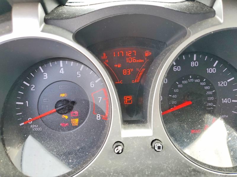 2013 Nissan Juke VIN JN8AF5MV7DT227247 COPART salvage auction — FRONT END, Il - Salvage Certificate, sold $450 on 2026-07-14 (photo 9)