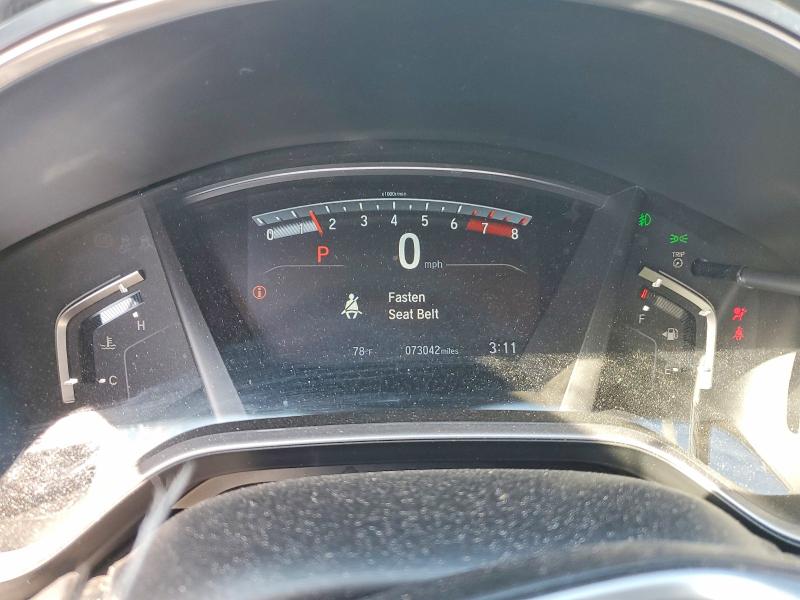 2022 Honda Cr-v VIN 7FARW2H98NE011393 COPART salvage auction — FRONT END, NJ - CERT OF TITLE-SALVAGE, sold $10,800 on 2026-07-31 (photo 9)