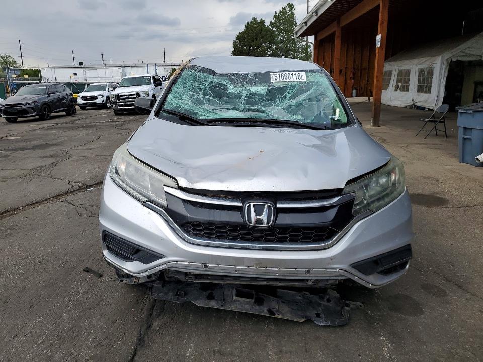 2016 Honda Cr-v VIN 5J6RM4H31GL110351 COPART salvage auction — ROLLOVER, CO - PUBLIC - SALVAGE TITLE (P), sold $1,950 on 2026-07-02 (photo 5)