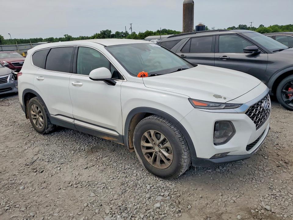 2020 Hyundai Santa fe VIN 5NMS3CAD4LH169607 COPART salvage auction — SIDE, Al - Cert Of Title-Salvage Title, sold $4,650 on 2026-07-02 (photo 4)