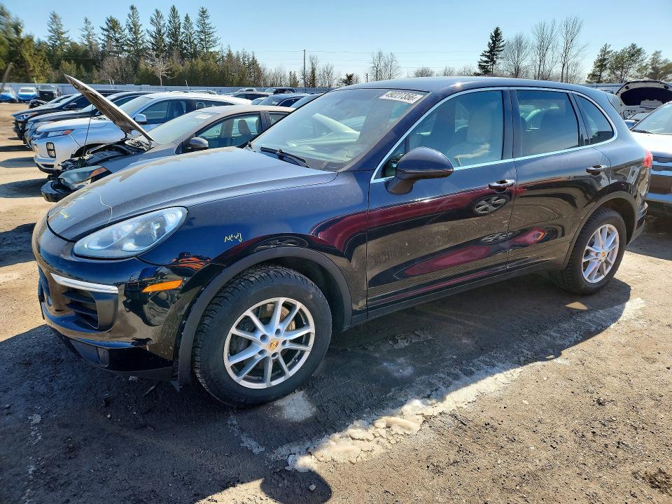 2016 Porsche Cayenne VIN WP1AA2A29GKA14943 COPART salvage auction — FRONT END, On - Permit Salvage, sold $6,700 on 2026-07-30 (photo 1)
