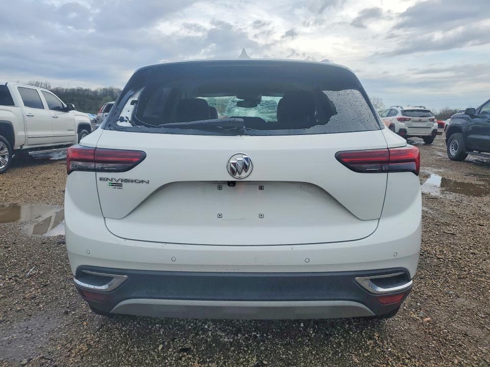 2022 Buick Envision VIN LRBAZLR40ND168253 COPART salvage auction — HAIL, Il - Salvage Certificate, sold $4,550 on 2026-07-15 (photo 6)