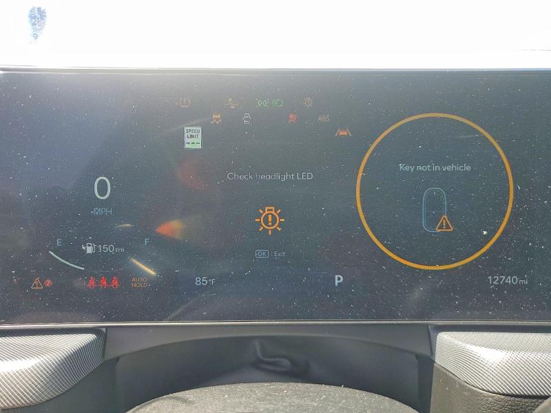 2024 Hyundai Sonata VIN KMHL14JA4RA419870 COPART salvage auction — FRONT END, TN - SALVAGE CERTIFICATE, sold $6,800 on 2026-07-30 (photo 9)