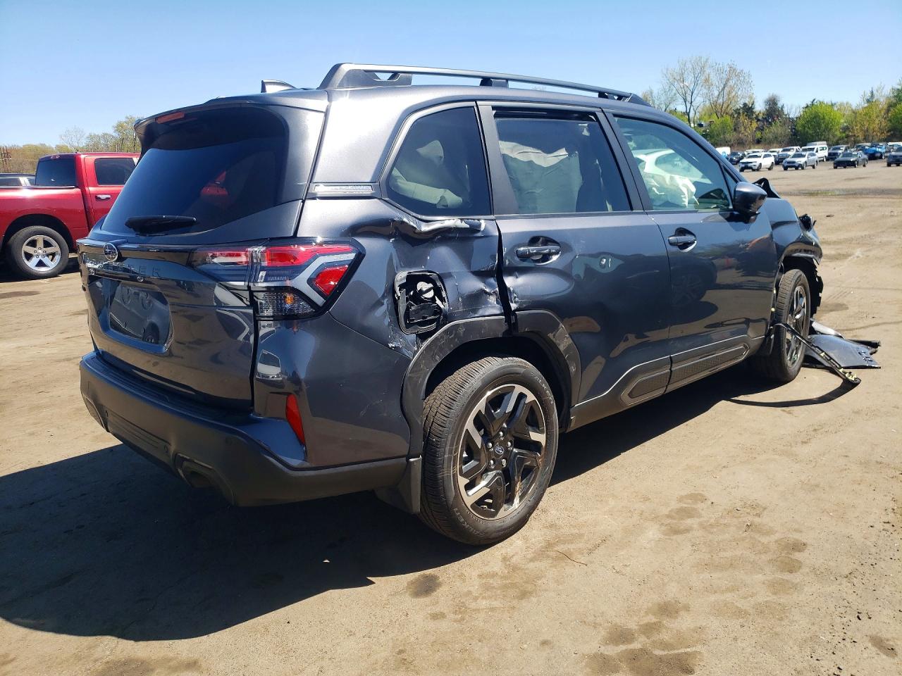 2025 Subaru Forester VIN JF2SLDRC4SH472471 COPART salvage auction — Front End, CT - CERT OF TITLE-SALVAGE, sold $4,150 on 2026-06-02 (photo 3)