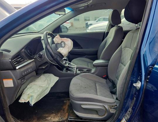 2020 Kia Niro VIN KNDCB3LC2L5375507 COPART salvage auction — FRONT END, Il - Salvage Certificate, sold $4,200 on 2026-07-27 (photo 7)