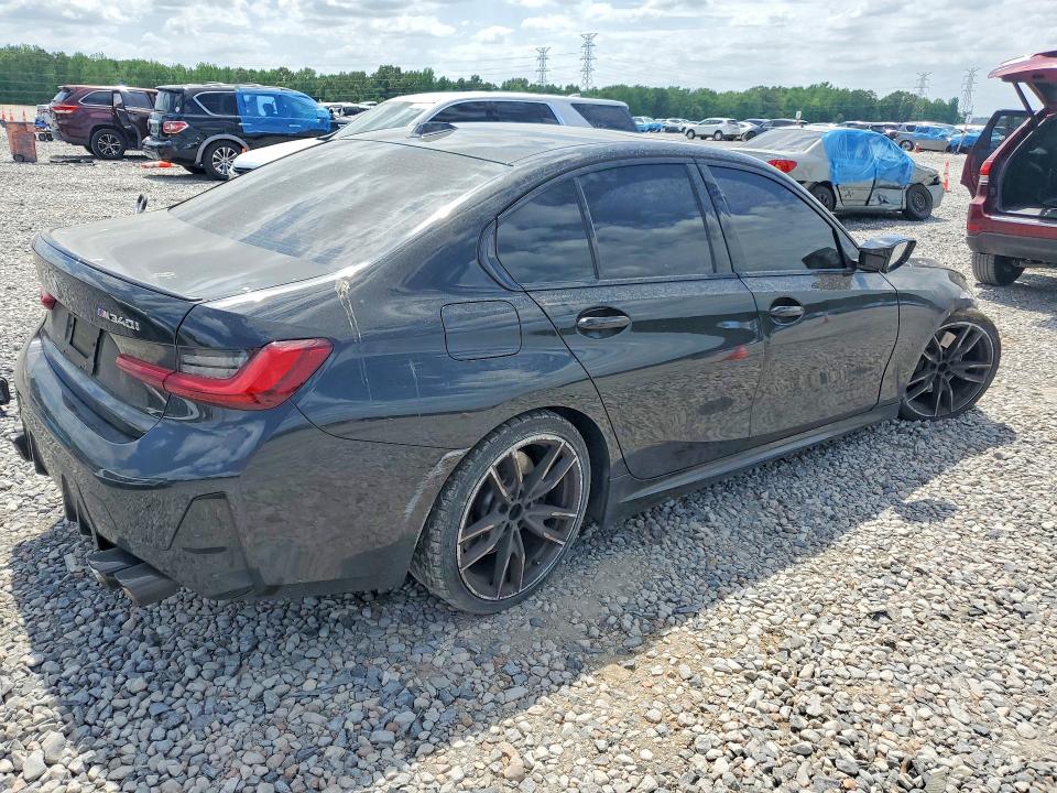 2023 BMW M3 VIN 3MW49FS03P8D69343 COPART salvage auction — FRONT END, Tn - Salvage Certificate, sold $10,100 on 2026-07-23 (photo 3)