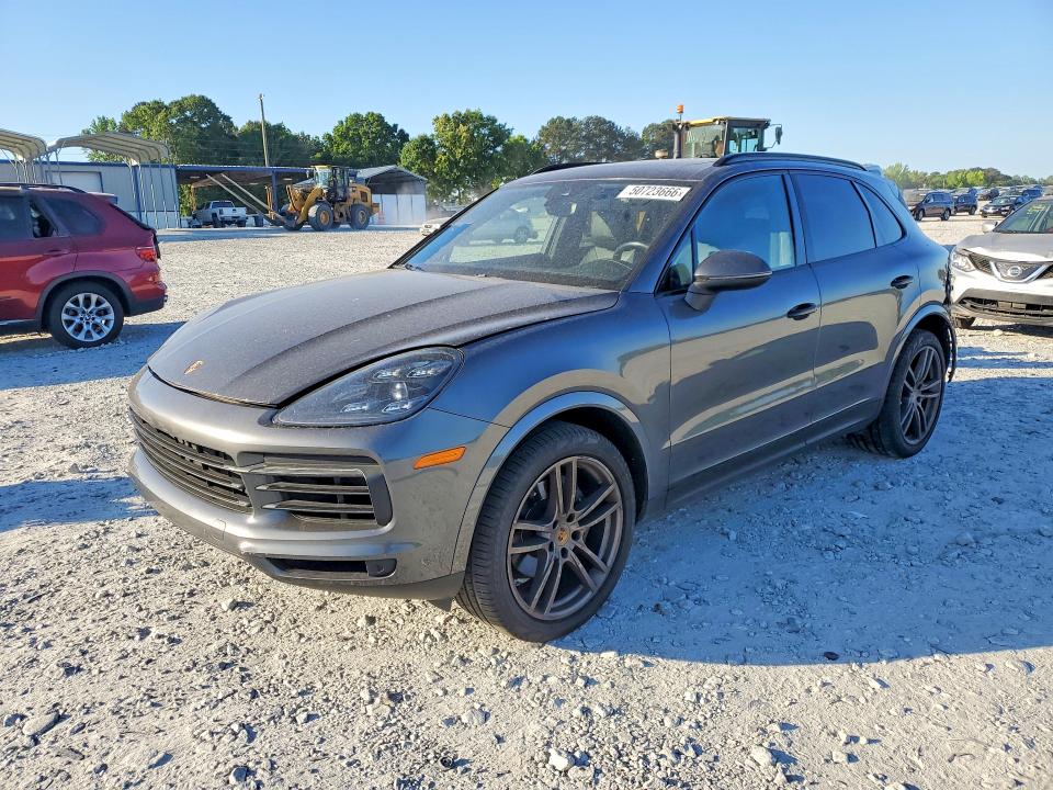 2019 Porsche Cayenne VIN WP1AA2AY6KDA13542 COPART salvage auction — REAR END, Ga - Cert Of Title-Salvage, sold $16,600 on 2026-08-03 (photo 1)