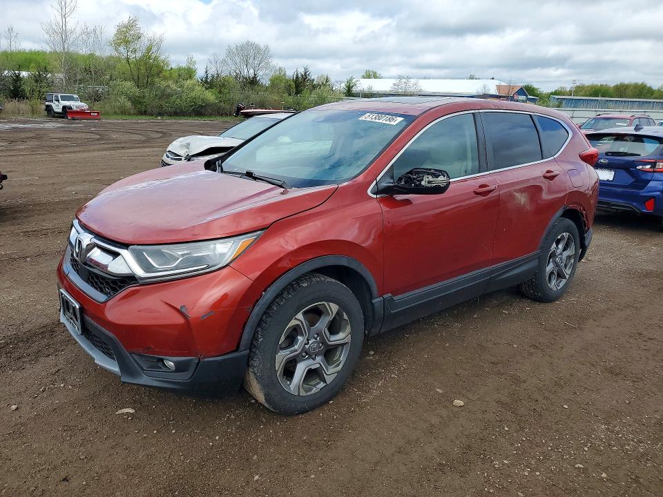 2017 Honda Cr-v VIN 5J6RW2H86HL075074 COPART salvage auction — HAIL, Oh - Cert Of Title-Salvage, sold $6,500 on 2026-07-02 (photo 1)