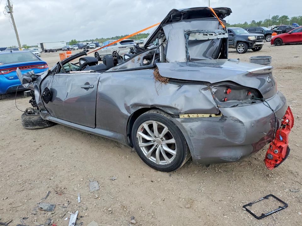 2013 Infiniti G37 VIN JN1CV6FE6DM772704 COPART salvage auction — ALL OVER, Tx - Nonrepairable Title, sold $500 on 2026-07-16 (photo 2)