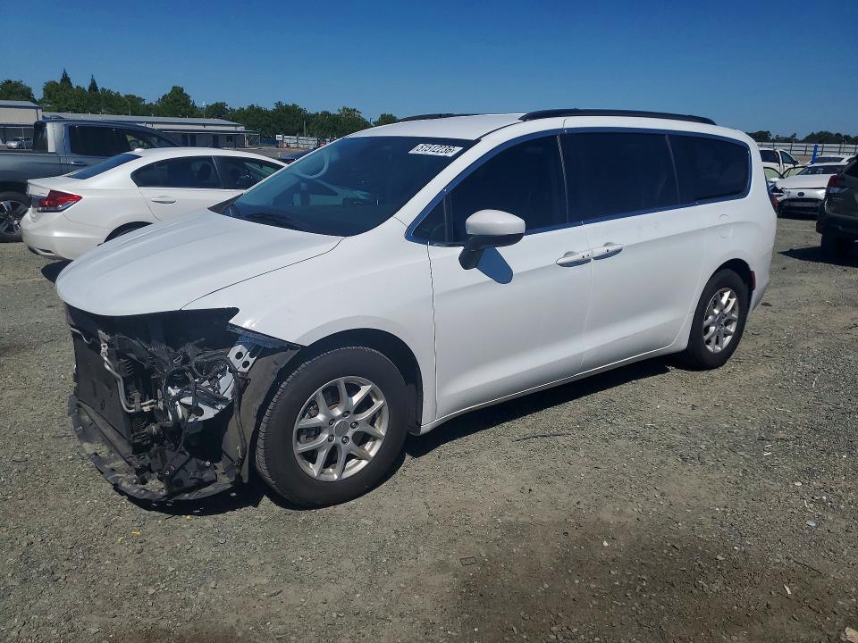 2020 Chrysler Voyager VIN 2C4RC1DG2LR260602 COPART salvage auction — FRONT END, Ca - Salvage Certificate, sold $2,100 on 2026-07-09 (photo 1)