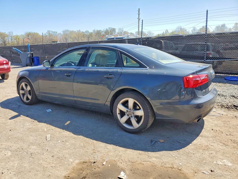 2012 Audi A6 VIN WAUDFAFCXCN131772 COPART salvage auction — FRONT END, Salvage Title, sold $425 on 2026-07-09 (photo 2)