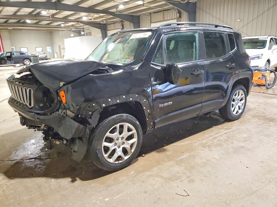 2016 Jeep VIN ZACCJBBT8GPD65401 COPART salvage auction — FRONT END, Pa - Certificate Of Salvage, sold $450 on 2026-07-08 (photo 1)